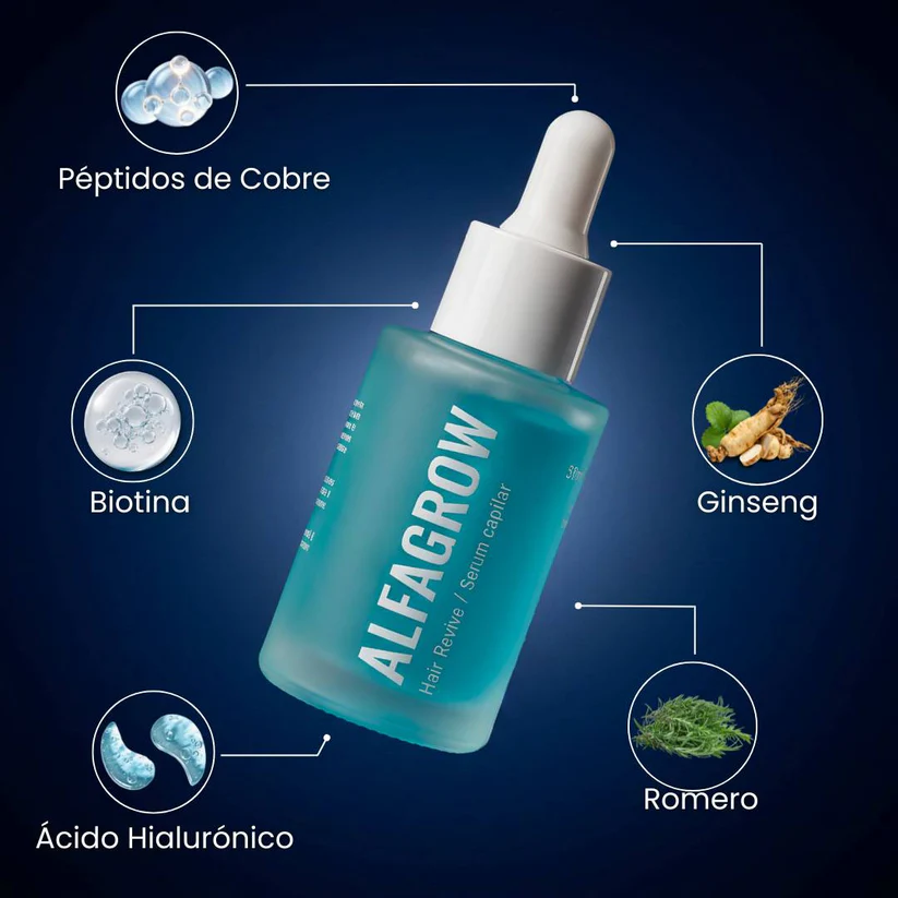 Sérum Capilar Péptidos de Cobre – Veralis Lab